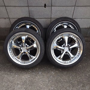 手渡し限定 WORK ワーク VS-KF VSKF 18インチ 18×8.5J+45 18×9.5J+45 PCD114.3 5穴 マークX クラウン アルテッツァ マークII チェイサー