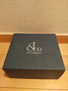 希少 美品 ジェイコブ JACOB&CO 純正箱 空箱 ファイブタイムゾーン 時計 腕時計 5タイムゾーン