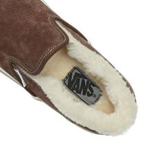 ヴァンズ 24cm スリッポン ファー ブラウン VANS SLIP ON FUR V98CF FUR CHOCO メンズ スニーカー スエード 天然皮革 バンズ **_画像6