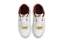 ナイキ 28cm ウイメンズ ダンク ロー SE ホワイト レッド 税込定価15400円 W NIKE DUNK LOW SE スニーカー 赤 白 天然皮革_画像2