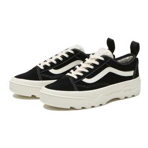 VANS 28cm セントリー オールドスクール ブラック ホワイト バンズ SENTRY OLD SKOOL WC　レザー スエード　厚底 ヴァンズ