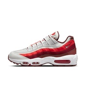 ナイキ 29cm エア マックス 95 グレー オレンジ 税込定価19800円 NIKE AIR MAX 95 メンズ スニーカー 天然皮革 ①_画像4