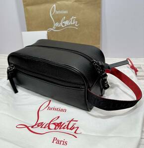 【定価114,400円/1円〜売り切り☆未使用☆国内直営店購入】Louboutin ルブタン BLASTER ブラスター/ブラック クラッチバッグ ポーチ　