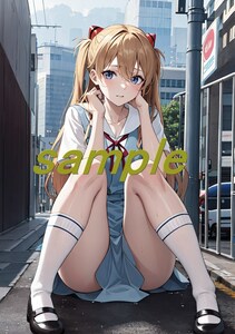 3035 惣流 アスカ ラングレー エヴァンゲリオン 式波 A4 同人 イラスト 巨乳 美少女 コスプレ Anime アニメ セクシーアート acg