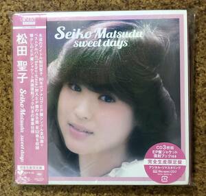 松田聖子 Seiko Matsuda sweet days 完全生産限定盤 Blu-specCD2 紙ジャケット仕様 CD3枚組 帯付き☆ 再生確認済み