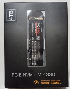 未使用 M.2 2280 NVMe SSD 4TB 送料無料