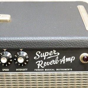 ■音出るけどジャンク扱い！即決！Fender フェンダー Super Reverb Amp 4スピーカー 真空管 アンプの画像4