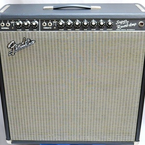 ■音出るけどジャンク扱い！即決！Fender フェンダー Super Reverb Amp 4スピーカー 真空管 アンプの画像1