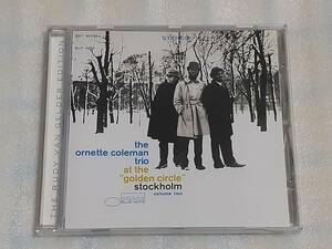 THE ORNETTE COLEMAN TRIO/AT THE GOLDEN CIRCLE,VOLUME TWO 輸入盤CD US FREE JAZZ 66年作 リマスター&ボーナス