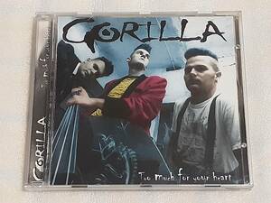 GORILLA/TOO MUCH FOR YOUR HEART 輸入盤CD ハンガリー サイコビリー 99年1st 