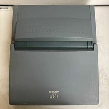 R626 SHARP SERIE MR-2 マルチプロセッサ/ワープロ 本体のみ/通電OK ジャンク品_画像3