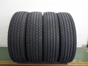 205/80R17.5 120/118L 12PR ヨコハマ iG91 中古 8分山 4本セット スタッドレスタイヤ 2017年製 L16964