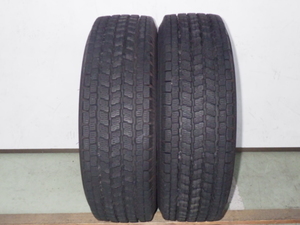 185/65R15 101/99L 12PR ヨコハマ iG91 中古 2本セット スタッドレスタイヤ 2019年製 L17011