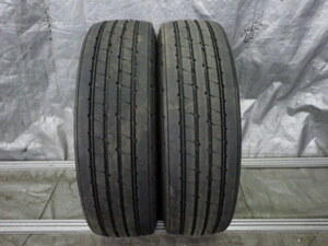 ブリヂストン R173 265/70R19.5 140/138J 中古 9.9分山 2本セット サマータイヤ 2022年製