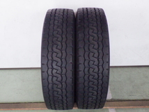 205/75R16 113/111L ブリヂストン M804 中古 2本セット オールシーズンタイヤ 2016年製 L17043_画像1