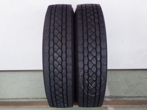 225/80R17.5 123/122L M-80C-170 中古再生 2本セット オールシーズンタイヤ L17042