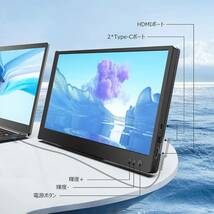 サブモニター モバイルモニター モバイルディスプレイ 11.6インチ画面サイズ Kwumsy LCD液晶ディスプレイ 1000:1コントラスト比 60Hz_画像5