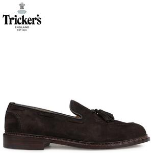  новый товар дешевый Tricker's кисточка Loafer ELTON Brown 27.5