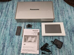 0512u0822 Panasonic digital photo frame 7 type screen white MW-5-W including in a package un- possible 