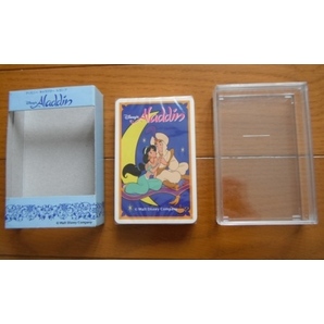 レトロ ディズニー キャラクター トランプ Aladdin アラジン 未開封品の画像2