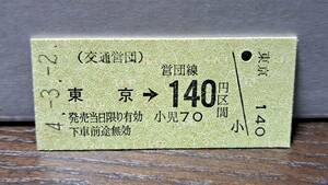 (11) 【即決】 B 営団地下鉄 東京→30円 1154