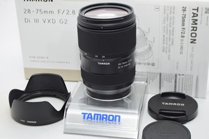 ★TAMRON タムロン 28-75mm F2.8 Di Ⅲ VXD G2 A063 SONY Eマウント ソニー用★元箱付