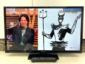 ◆FF23 Panasonic VIERA 32V型 液晶テレビ　動作品　TH-32J300　22年製　Ｂ-CAS リモコン付き◆T