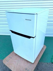 ◆FI18 Hisense 2ドア ノンフロン冷凍冷蔵庫 93L　動作品　HR-B95A 白　20年製 ★直接引き取り大歓迎！◆T