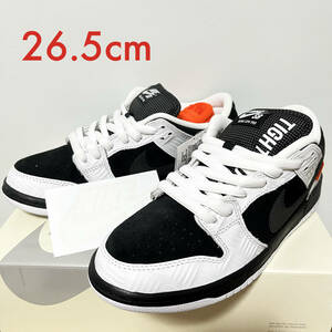 送料込み【26.5cm】TIGHTBOOTH NIKE SB Dunk Low Pro QS Black and White タイトブース ナイキ エスビー ダンク ナイキSB