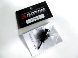 ★新品/最安値★稀少モデル！GOTOH／EPR-2-BK ２個セット！◆国産 高品質 高精度 ストラップロック・エンドピン Black/ブラック