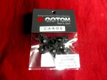 ★新品セール/最安値★GOTOH／SD91 C.A.R.D 6◆チューナー マシンヘッド 性能UP CARD スペーサー／取り付け簡単！音が良くなる！_画像2