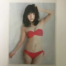 『雑誌グラビア ラミネート加工』Y-1663 高橋朱里(AKB48・キャプテン・若手再注目)A4 3枚5ページ EX大衆 平成27年6月15日号 ※15_画像2