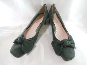 marie femme* original leather pumps * made in Japan *22*EE* trying on only * search ....22