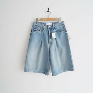 2023 / unused / MOTHER mother / THE PLEATED UNDERCOVER SHORT Denim culotte (BKL) 26 / 3710600293 / 2305-0968