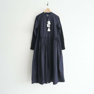 2022 / 未使用 / R&D.M.Co- オールドマンズテーラー / GARMENT DYE FRONT OPEN SHIRT DRESS no.5477 シャツワンピ―ス M / 2207-0337