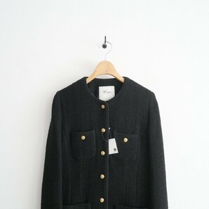 2022AW / Lisiere / L'Appartement ドゥーズィエムクラス / Long Tweed Jacket ツイードジャケット 36 / 22010560100730 / 2312-0088の画像2