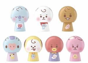 BT21 つみつみだんごま　KOYA RJ SHOOKY MANG CHIMMY TATA COOKY BTS