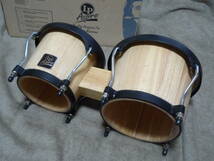 送料無料 状態良好 LP LPA-601AW ボンゴ Aspire Bongos Natural Wood 元箱,チューニング・キー付属_画像3