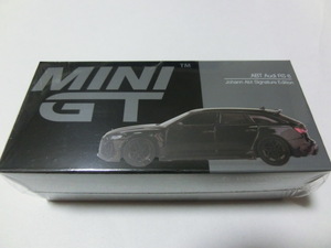 MINI GT 1/64 ABT アウディ RS 6 Johann Abtシグネチャーエディション ブラック 左ハンドル MGT00514-L 新品