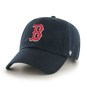 ’47 (フォーティセブン) FORTYSEVEN レッドソックス (ボストン) キャップ 帽子 Red sox Home ’47 CLEAN UP Navy メジャーリーグ