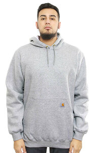 CARHARTT (カーハート) US パーカー プルオーバー (K121) Midweight Pullover Hoodie Heather Grey グレー (M) 無地