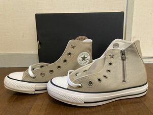 【人気モデル即決！新品！】CONVERSE ALL STAR コンバースオールスター 23cm 1SC832 AG Z HI ベージュ スタッズ