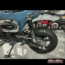 MADMAX Mr.Quick製 ホンダ DAX125/ST125用 ステンレス製 チェーンケース (MR19-DAX01-01) マッドマックス_画像3