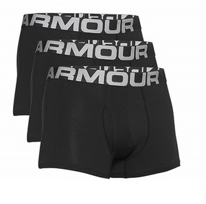 新品 アンダーアーマー ボクサー 3枚 3XL 4L 黒 ブラック チャージドコットン パンツ ジョグ 3インチ 1363617 UNDER ARMOUR 即決