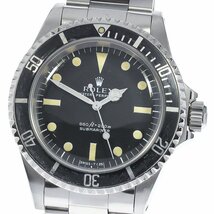 訳あり ロレックス ROLEX 5513 サブマリーナ cal.1520 自動巻き メンズ _714949_画像1