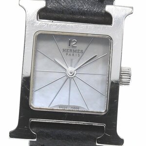 Hermes Hermes HH1.190 H Watch K18WG Quartz Ladies_782367