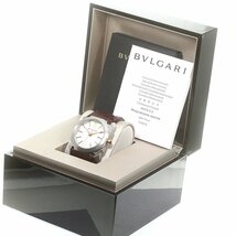 ブルガリ BVLGARI BG041S オクト デイト 自動巻き メンズ 内箱・保証書付き_785542_画像2