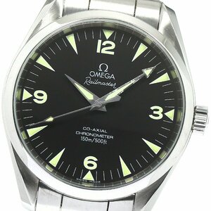 オメガ OMEGA 2502.52 レイルマスター クロノメーター 自動巻き メンズ _785222