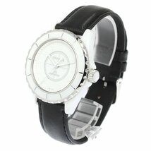 シャネル CHANEL H3443 J12 ホワイトファントム 自動巻き メンズ 良品 _701874【ev20】_画像2