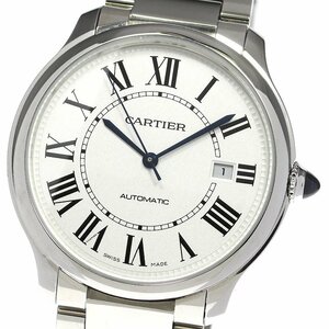  Cartier CARTIER WSRN0035 long do Must du Cartier Date self-winding watch men's superior article _793059